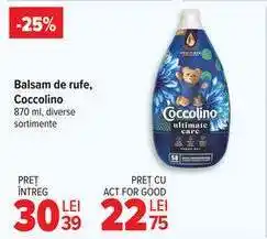 Carrefour Balsam de rufe Coccolino Ofertă
