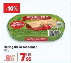 Carrefour Hering file in sos tomat Ofertă