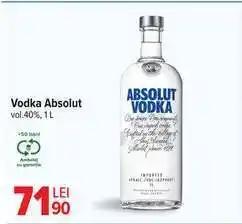 Carrefour Vodka Absolut Ofertă