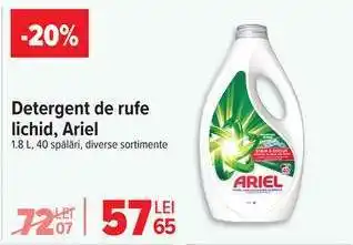 Carrefour Detergent de rufe lichid Ariel Ofertă