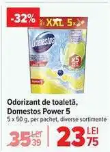 Carrefour Odorizant de toaletă, Domestos Power 5 Ofertă