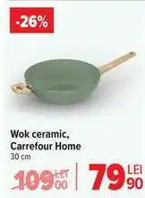 Carrefour Wok ceramic, Carrefour Home Ofertă