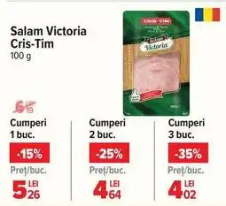 Carrefour Salam Victoria Cris-Tim Ofertă