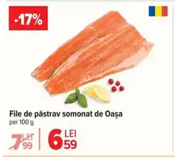 Carrefour File de păstrav somonat de Oașa Ofertă
