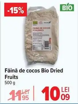 Carrefour Făină de cocos Bio Dried Fruits Ofertă