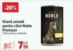 Carrefour Hrană umedă pentru câini Noble Premium Ofertă