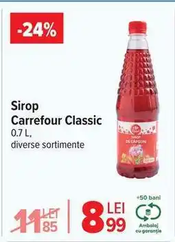 Carrefour Sirop Carrefour Classic Ofertă