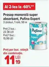 Carrefour Prosop monorola super absorbant, Pufina Expert Ofertă