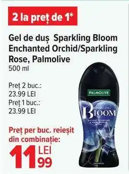 Carrefour Gel de duș Sparkling Bloom Enchanted Orchid/Sparkling Rose, Palmolive Ofertă