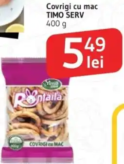 Supeco Covrigi cu mac TIMO SERV Ofertă