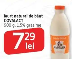 Supeco laurt natural de băut COVALACT, 1.5% grăsime Ofertă