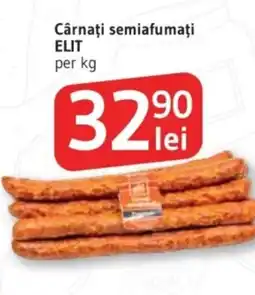Supeco Cârnaţi semiafumați ELIT Ofertă