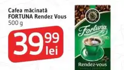 Supeco Cafea măcinată FORTUNA Rendez Vous Ofertă
