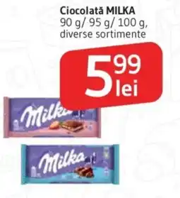 Supeco Ciocolată MILKA Ofertă