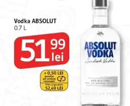 Supeco Vodka ABSOLUT Ofertă