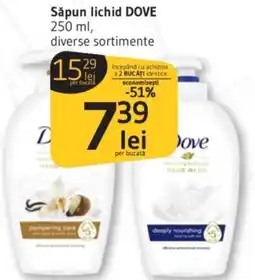 Supeco Săpun lichid DOVE Ofertă