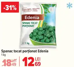 Carrefour Market Spanac tocat porţionat Edenia Ofertă