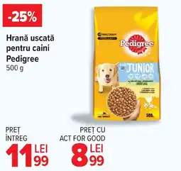 Carrefour Market Hrană uscată pentru caini Pedigree Ofertă