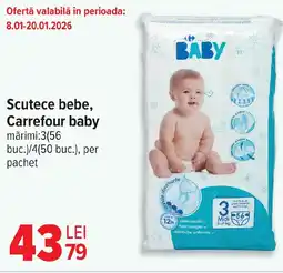 Carrefour Market Scutece bebe, Carrefour baby Ofertă