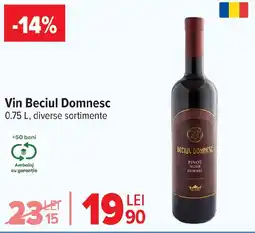 Carrefour Market Vin Beciul Domnesc Ofertă