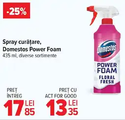 Carrefour Market Spray curățare, Domestos Power Foam Ofertă