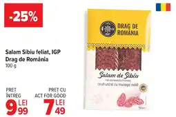 Carrefour Market Salam Sibiu feliat, IGP Drag de România Ofertă