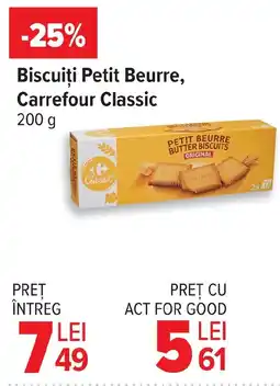 Carrefour Market Biscuiţi Petit Beurre, Carrefour Classic Ofertă