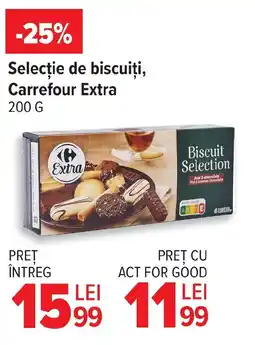 Carrefour Market Selecție de biscuiți, Carrefour Extra Ofertă