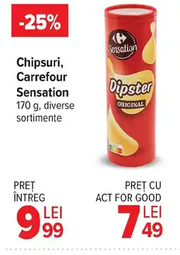 Carrefour Market Chipsuri, Carrefour Sensation Ofertă