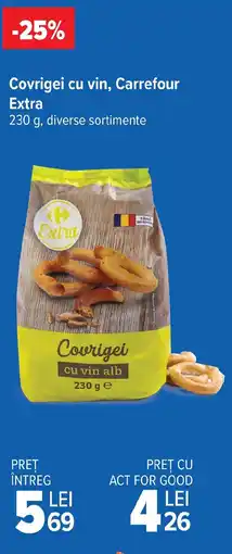 Carrefour Market Covrigei cu vin, Carrefour Extra Ofertă