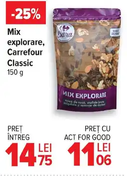 Carrefour Market Mix explorare, Carrefour Classic Ofertă