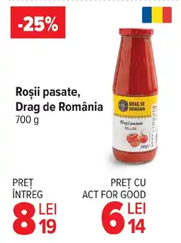 Carrefour Market Roşii pasate, Drag de România Ofertă
