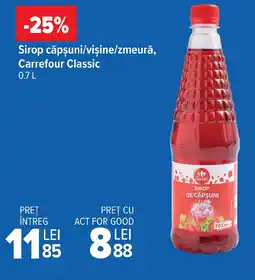 Carrefour Market Sirop căpşuni/vişine/zmeură, Carrefour Classic Ofertă