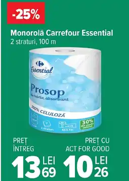Carrefour Market Monorolǎ Carrefour Essential Ofertă