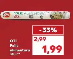 Kaufland OTI Folie alimentară Ofertă
