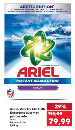 Kaufland ARIEL ARCTIC EDITION Detergent automat pentru rufe Ofertă