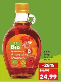 Kaufland K BIO Sirop de arțar 250 ml Ofertă