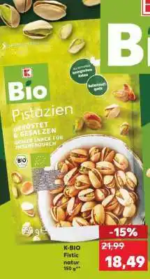 Kaufland K-BIO Fistic natur Ofertă