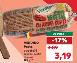 Kaufland Verdino Pastă vegetală Ofertă