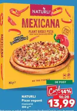 Kaufland NATURLI Pizza vegană mexicană Ofertă