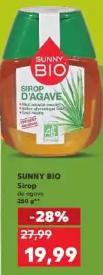 Kaufland SUNNY BIO Sirop Ofertă
