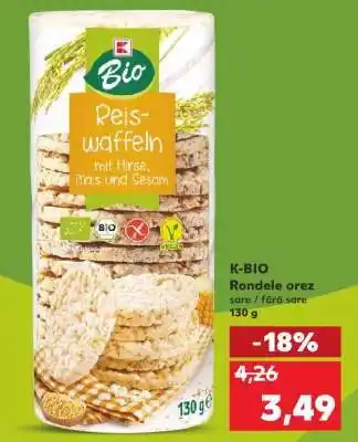 Kaufland K-BIO Rondele orez Ofertă