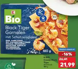 Kaufland K-BIO Creveți Black Tiger Ofertă