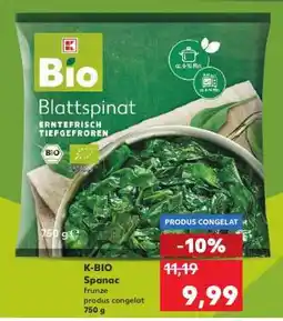Kaufland K-BIO Spanac Ofertă