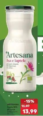 Kaufland Artesana Lapte BIO Ofertă