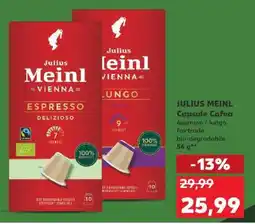Kaufland JULIUS MEINL Capsule Cafea Ofertă