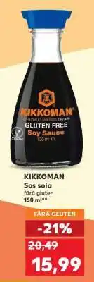 Kaufland KIKKOMAN Sos soia fără gluten Ofertă