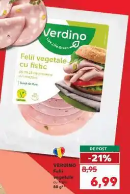 Kaufland VERDINO Felii vegetale cu fistic Ofertă