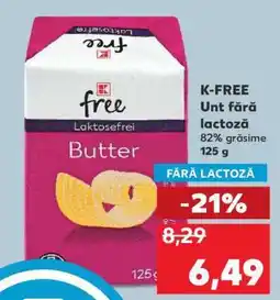 Kaufland K-FREE Unt fără lactoză Ofertă