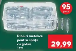 Kaufland Dibluri metalice pentru spații cu goluri Ofertă